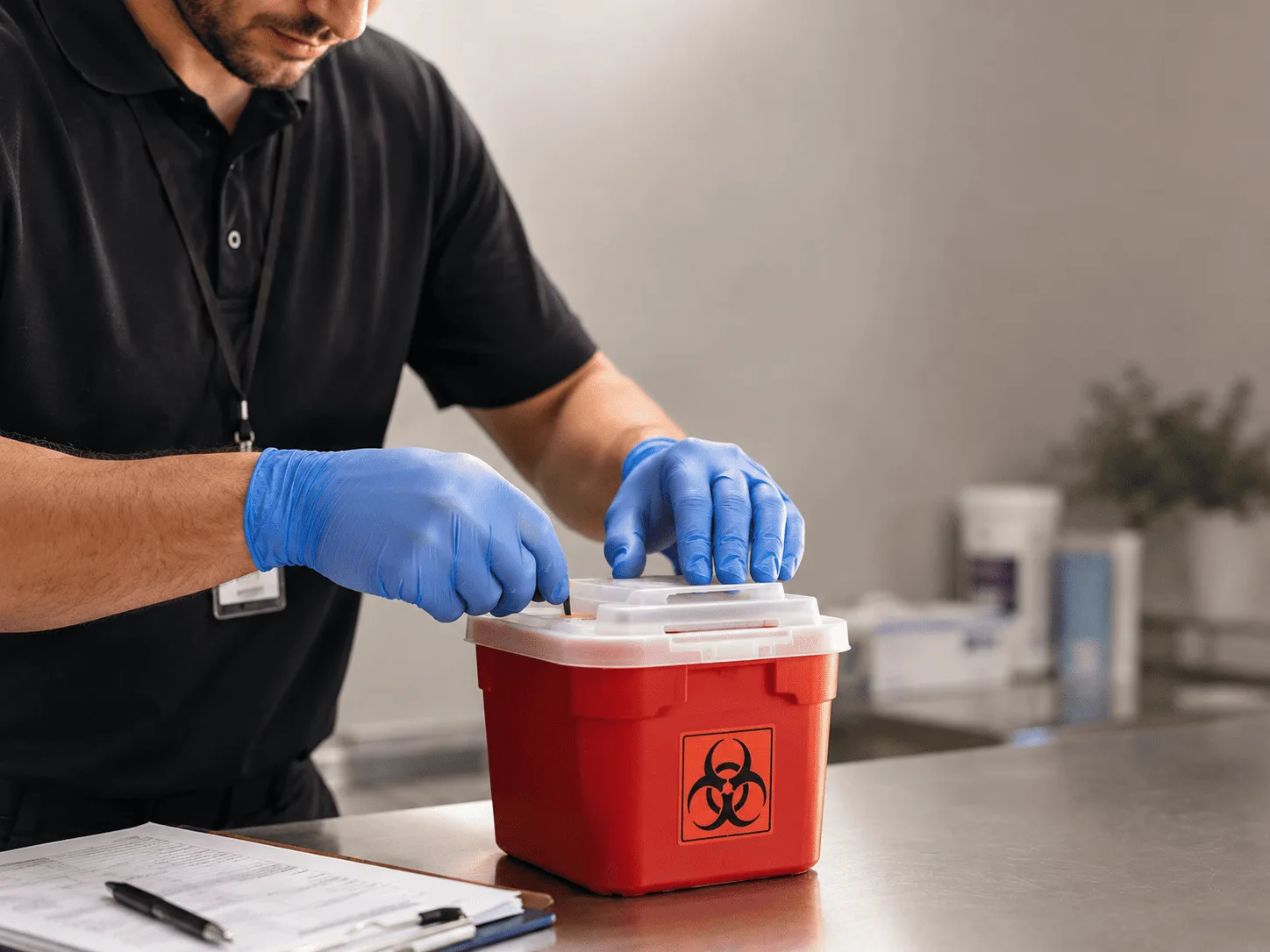 Why choose Sharps Waste Disposal in Omaha, TX